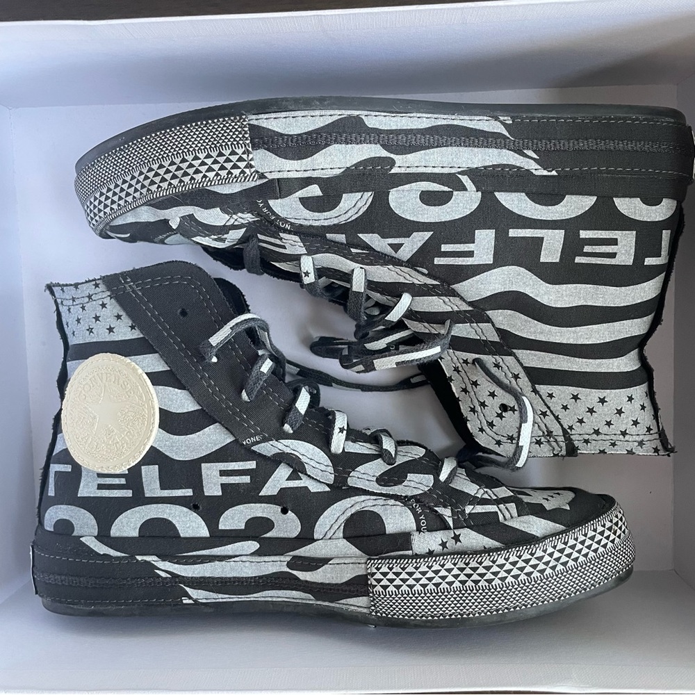 Telfar X Converse high top sneakers